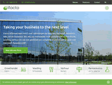 Tablet Screenshot of ifacto.be